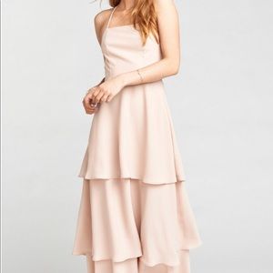 Show Me Your Mumu Calypso Ruffle Dress